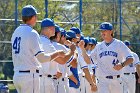 Baseball vs WPI  Wheaton College Baseball vs WPI. - Photo By: KEITH NORDSTROM : Wheaton, baseball